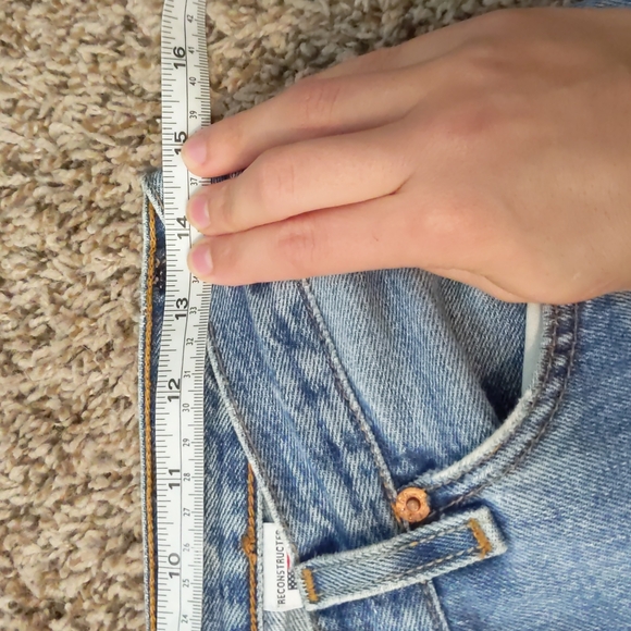 Re/done x Levi's high rise ankle crop 27 - Picture 13 of 16